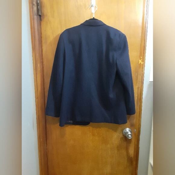 Alfred Dunner Women's 100% Wool Blazer - Picture 3 of 4